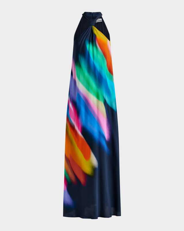 Halinki Knot Detail Maxi Dress
